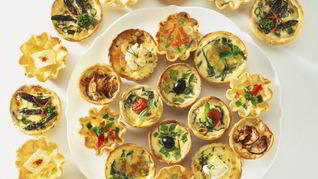 Рецепт Жульена в тарталетках с грибами