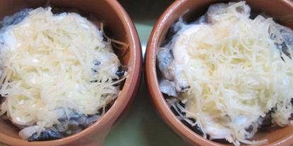 Шаг 2: жюльена из баклажанов