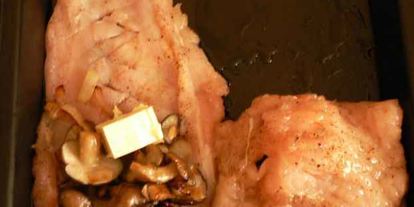 Шаг 19: жюльена с куриным филе и грибами