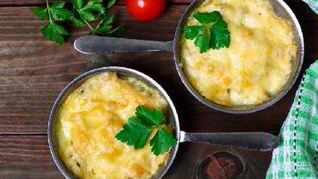 Рецепт Жюльена с рыбой по-средиземноморски