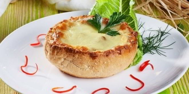 Рецепт жюльена в булочке