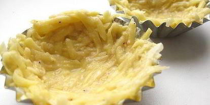 Шаг 4: жюльена в картофельных кокотницах