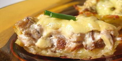 Шаг 11: жюльена в картофельных кокотницах