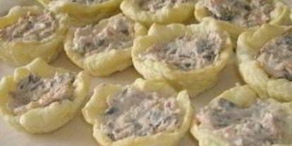 Шаг 5: жюльена в тарталетках